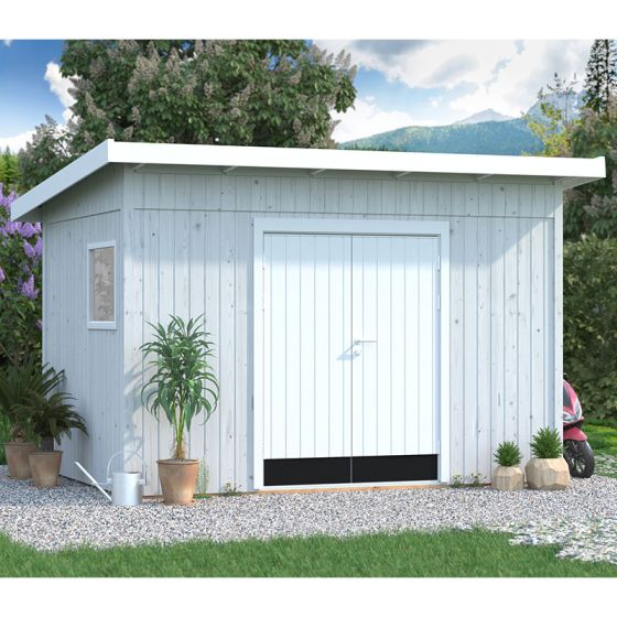 13' x 10' Palmako Stig Heavy Duty Wooden Pent Shed (3.94m x 3.05m)