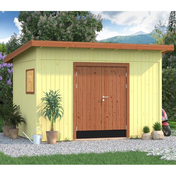 13' x 10' Palmako Stig Heavy Duty Wooden Pent Shed (3.94m x 3.05m)