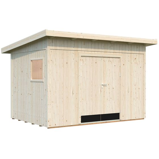 13' x 10' Palmako Stig Heavy Duty Wooden Pent Shed (3.94m x 3.05m)
