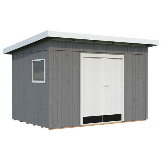 13' x 10' Palmako Stig Heavy Duty Wooden Pent Shed (3.94m x 3.05m)