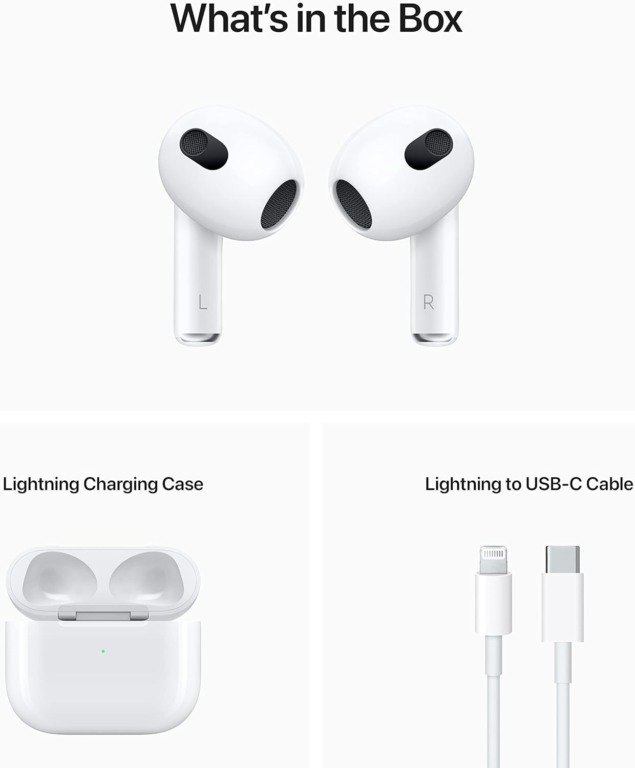 Apple AirPods (3rd Generation) with Lightning Charging Case