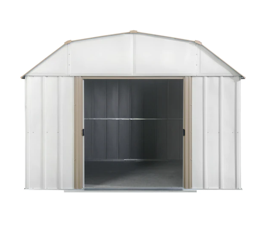 Arrow 10 ft x 14 ft Lexington Galvanized Steel Storage Shed