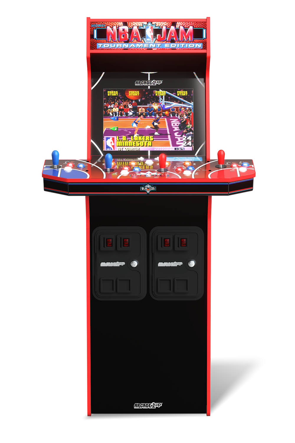 Arcade1Up NBA Jam 30th Anniversary Deluxe Arcade Machine 3 Games in 1