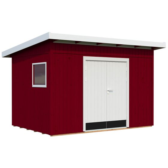 13' x 10' Palmako Stig Heavy Duty Wooden Pent Shed (3.94m x 3.05m)